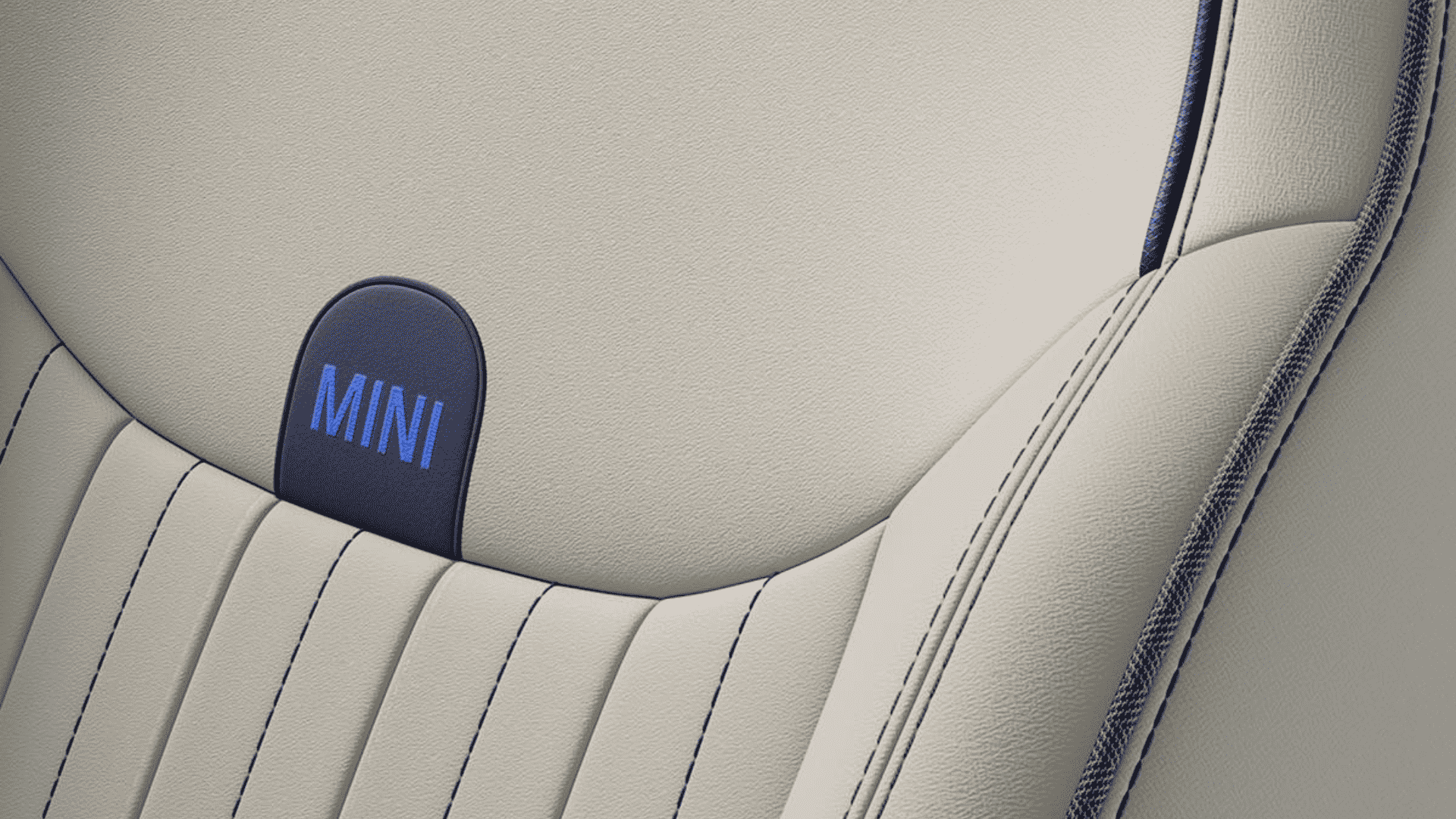 MINI Cooper 5 portas – interior – galeria de fotos – estofamento dos bancos da versão essential.